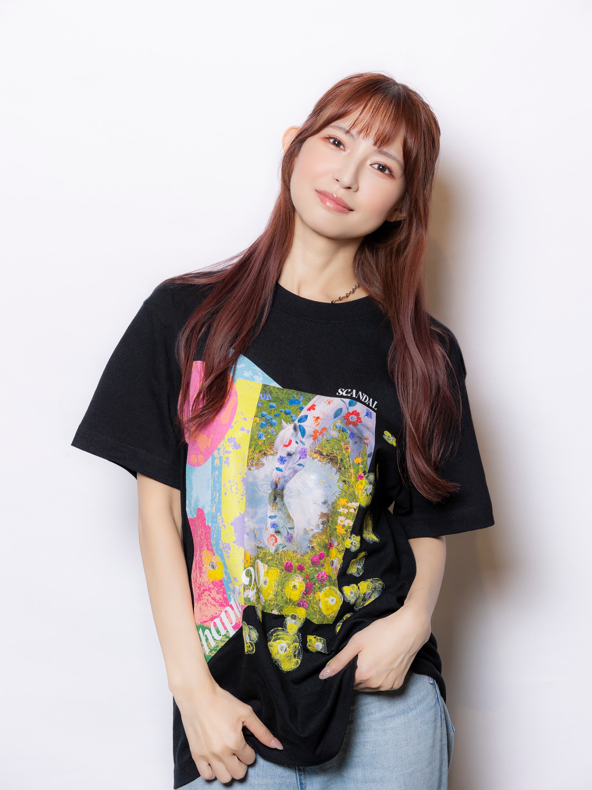 Chapter20 Tシャツ BLACK ￥4,500 SIZE：S/M/L/XL ※Mサイズ着用