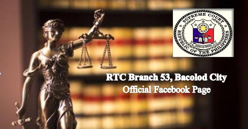 RTC Branch 44 Bacolod City... - RTC Branch 44 Bacolod City