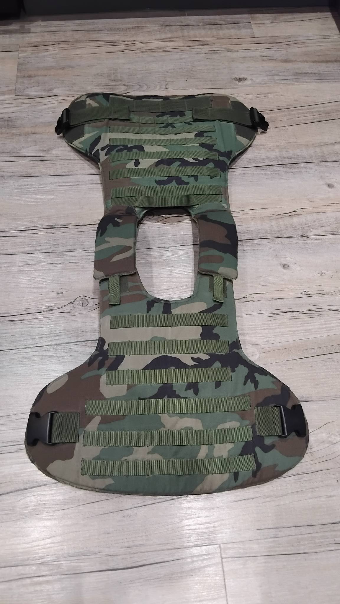 Homemade Ceradyne SPEAR balcs vest for 75th Ranger Reg M81 kit