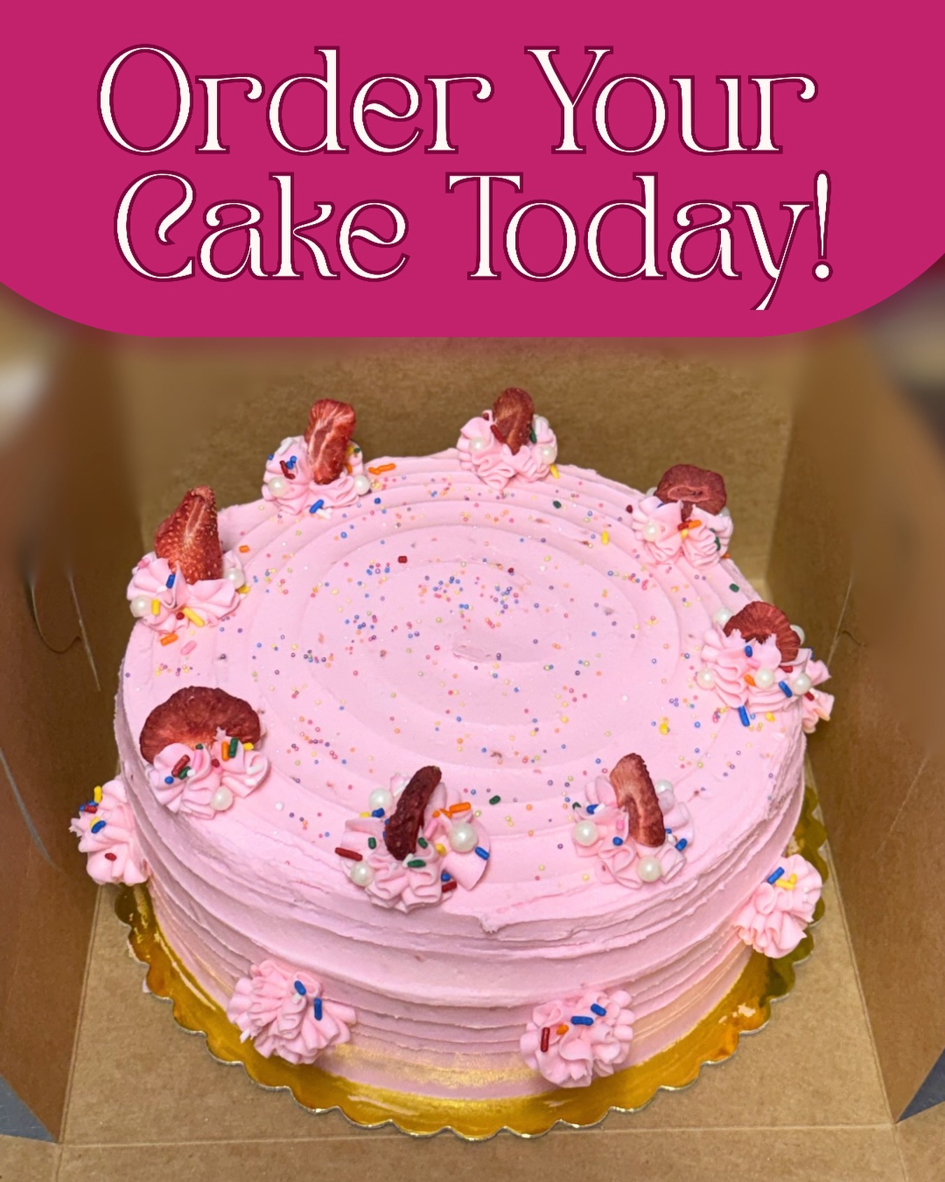 The Parker - Need a cake for your table or to take home? ? At 