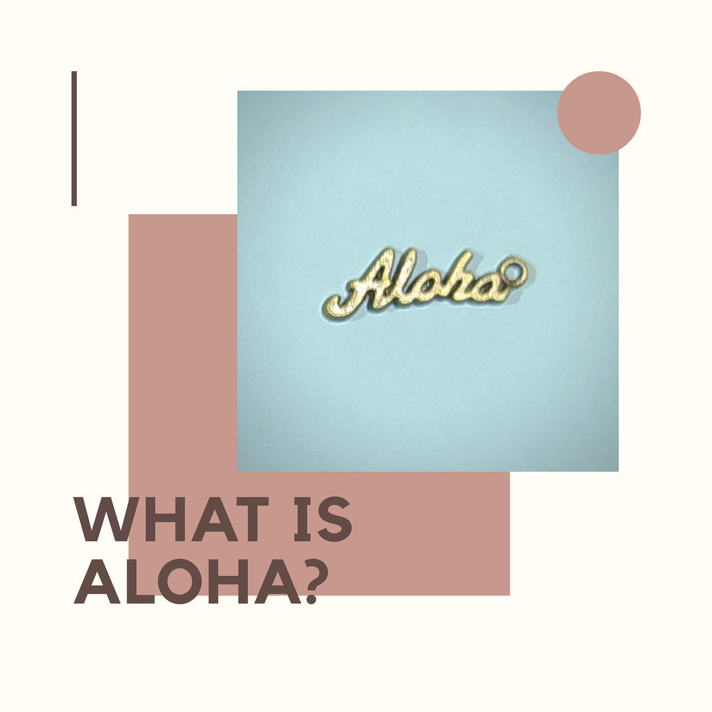 Vintage Charms - WHAT IS THE MEANING OF ALOHA? Do you what is the ...