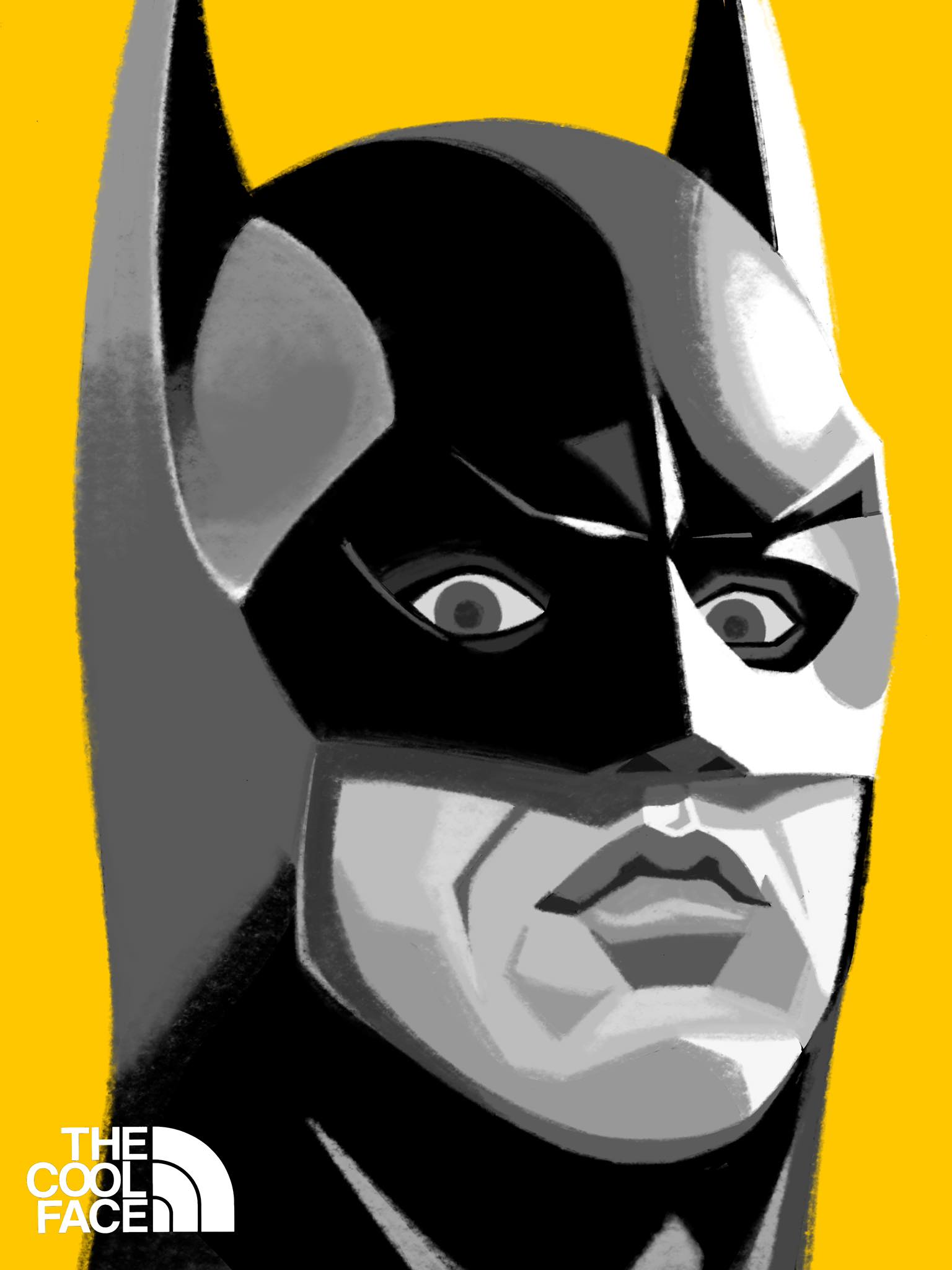きたむらイラストレーション - #thecoolface #batman #michaelkeaton 