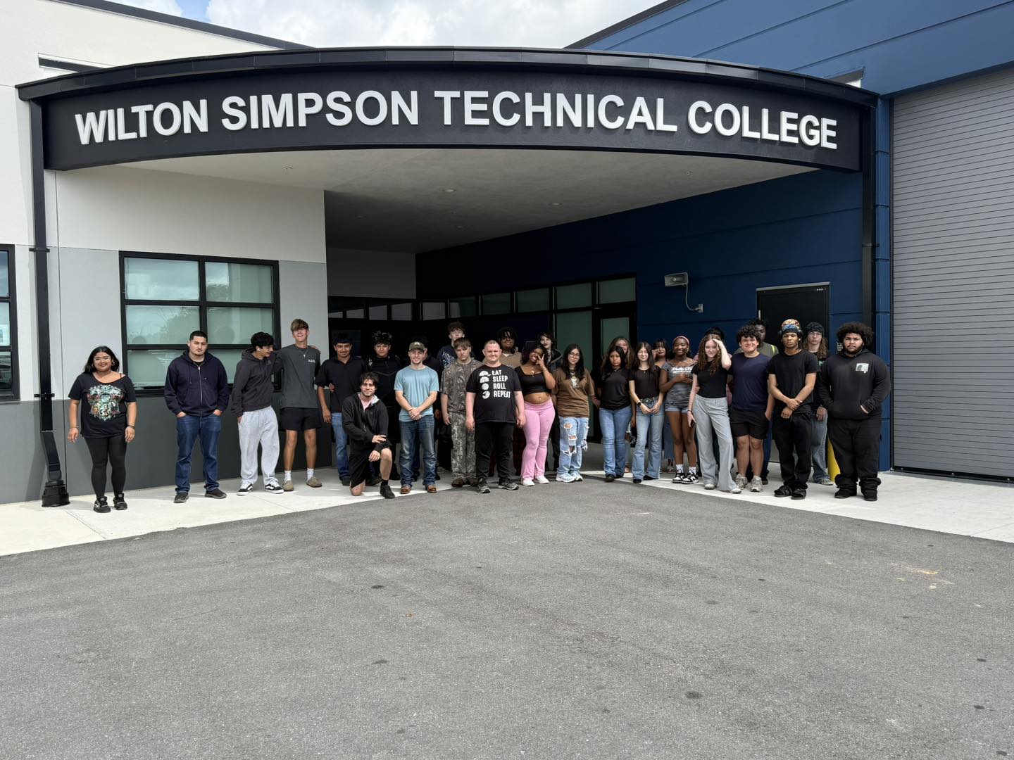 We had a great visit this morning from Pasco High School at Wilton Simpson  Technical College! Students enjoyed a tour of our campus and learned about  the many exciting programs we offer.
