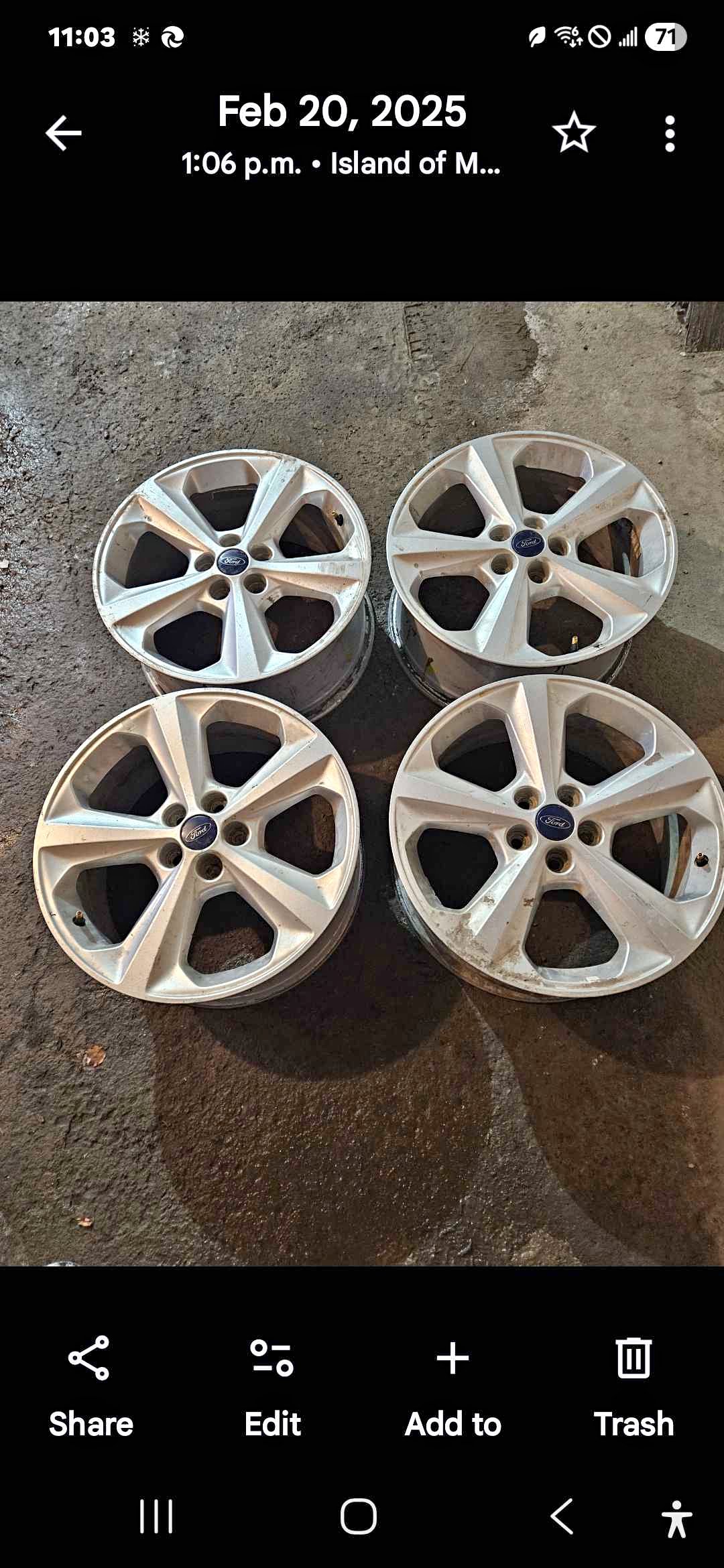 Ford mag wheels. - Car Wheels, Tires & Parts - Montreal, Quebec ...