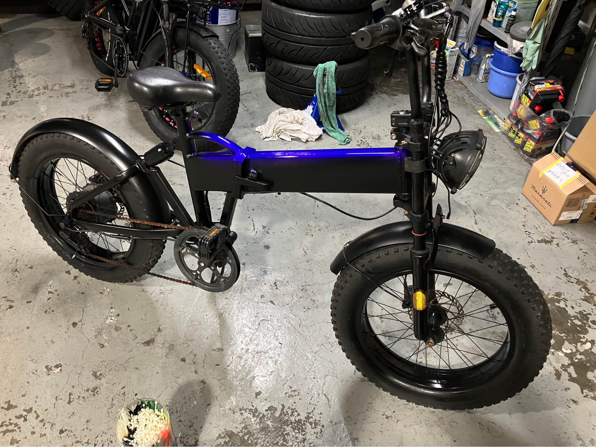 MATE風電動アシスト自転車　カスタム多数 MATE風電動アシスト自転車 カスタム多数 20インチファットタイヤで