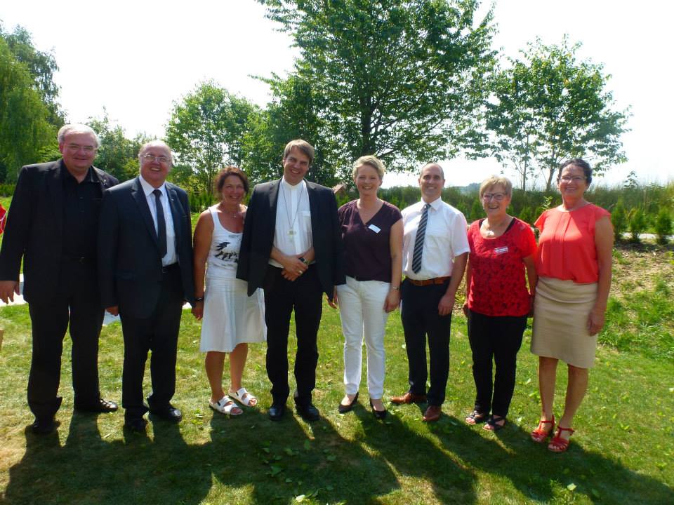 Bischof - Pfr. Alfons Eiber, Dekan Rudolph Kallmaier, Silvia Burghardt ...