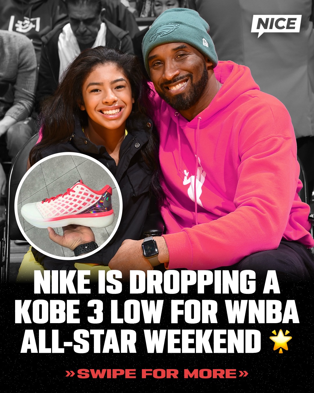 Nike is dropping a new Nike Kobe 3 Low for WNBA All-Star Weekend