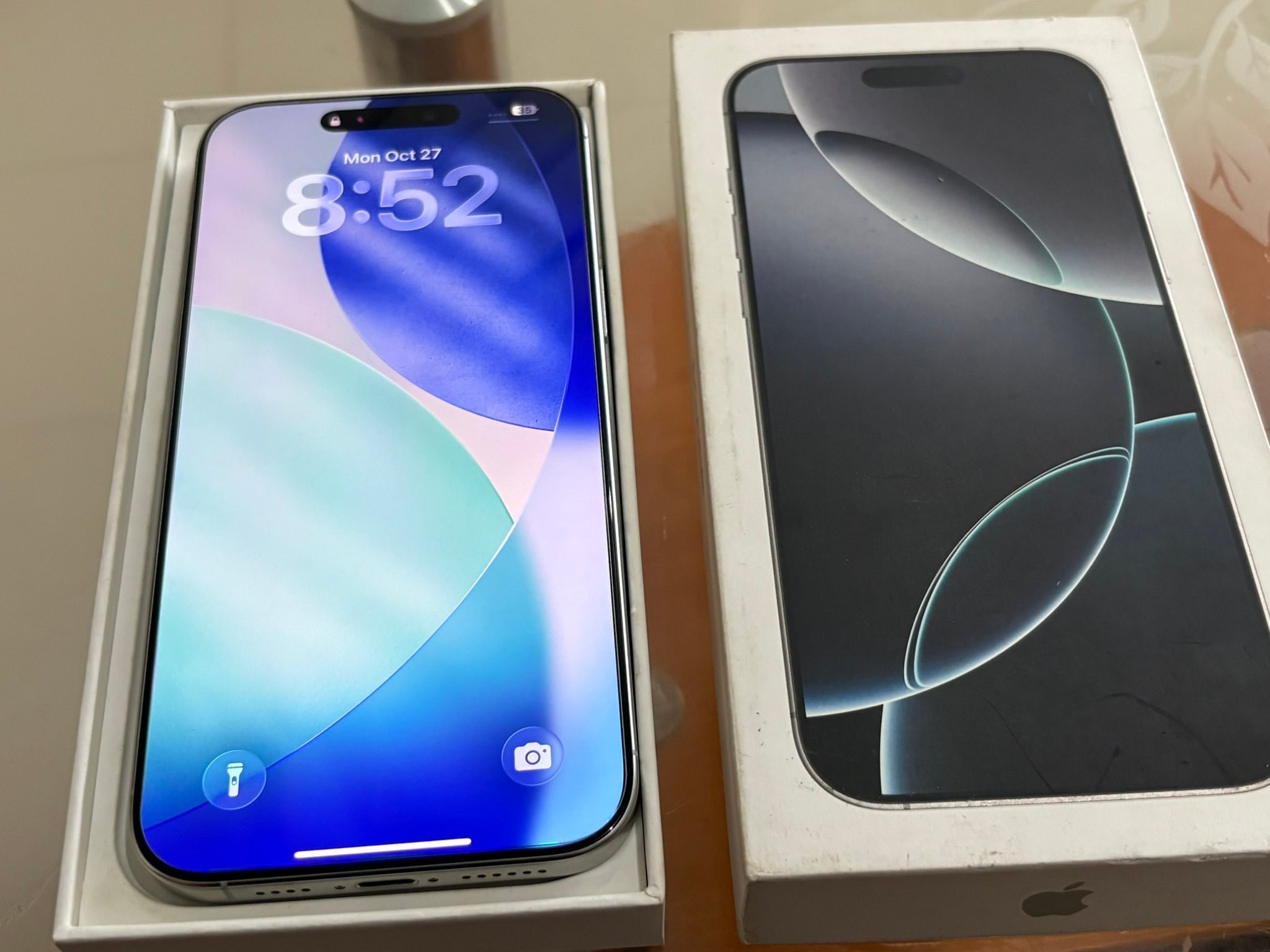 iPhone 16 Pro Max 256GB white titanium for sale