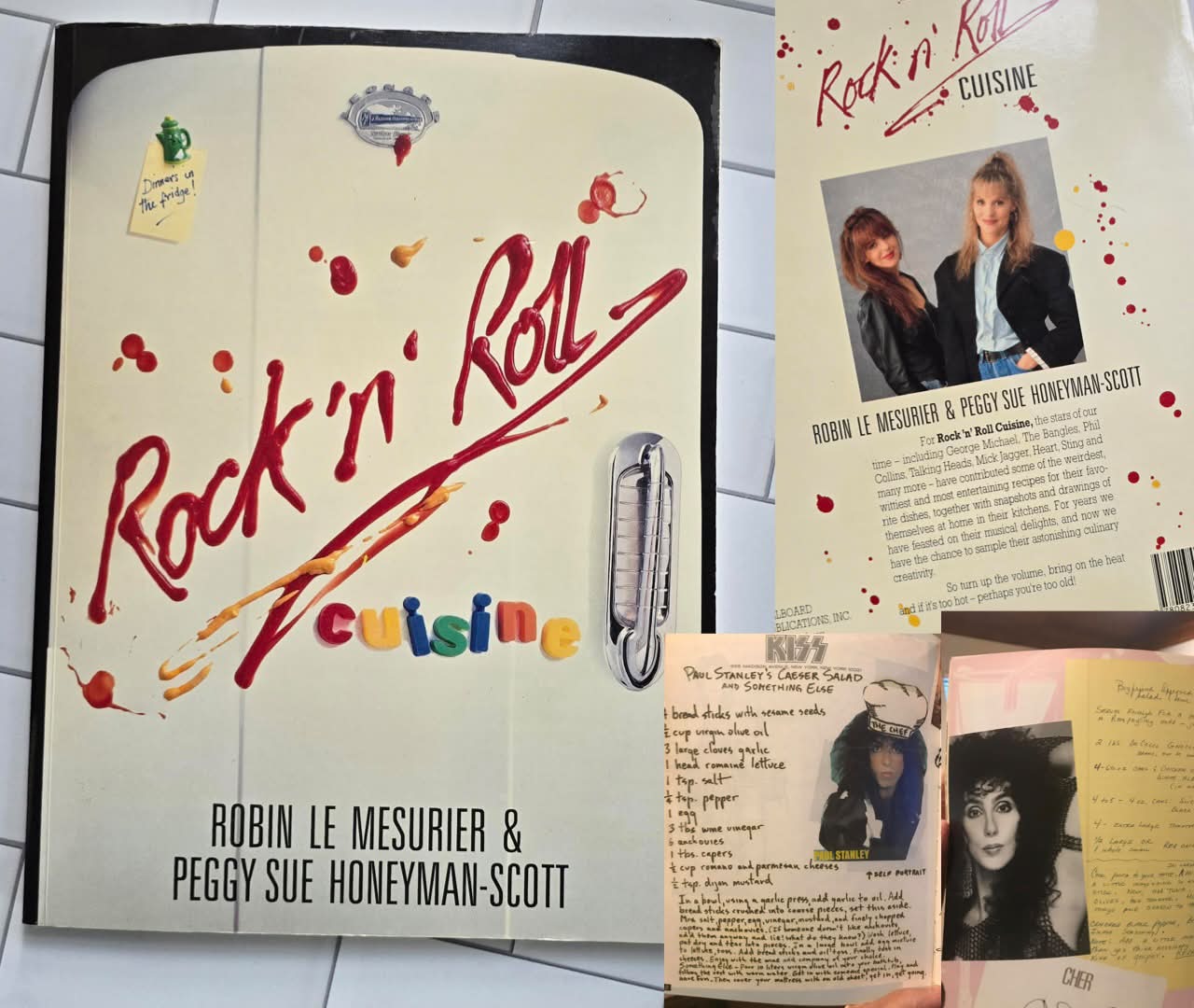 hidden champion (67〜69, 72〜77, 79〜 80) Rock N Roll Cuisine Cookbook Published In 1988