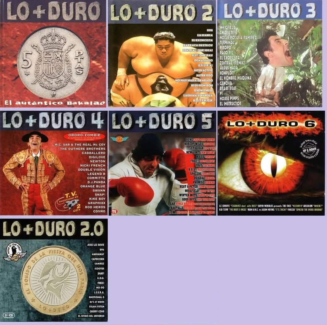 Lo + Duro - (Colection) Vol.1 - Vol.6 + 2.0 WAV Label: Max Music