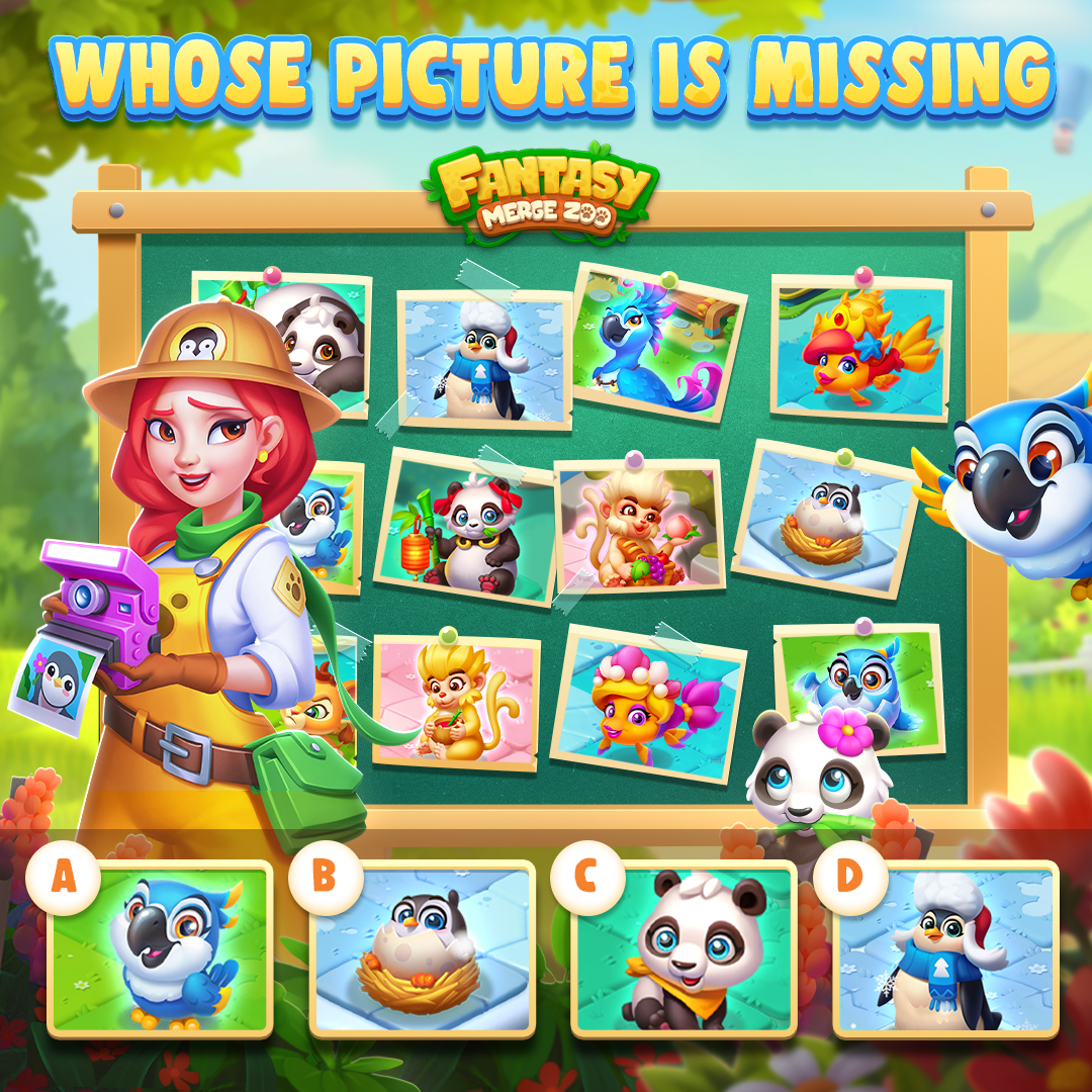 🥰Today, keeper Maria is organizing the... - Fantasy Merge Zoo | Facebook
