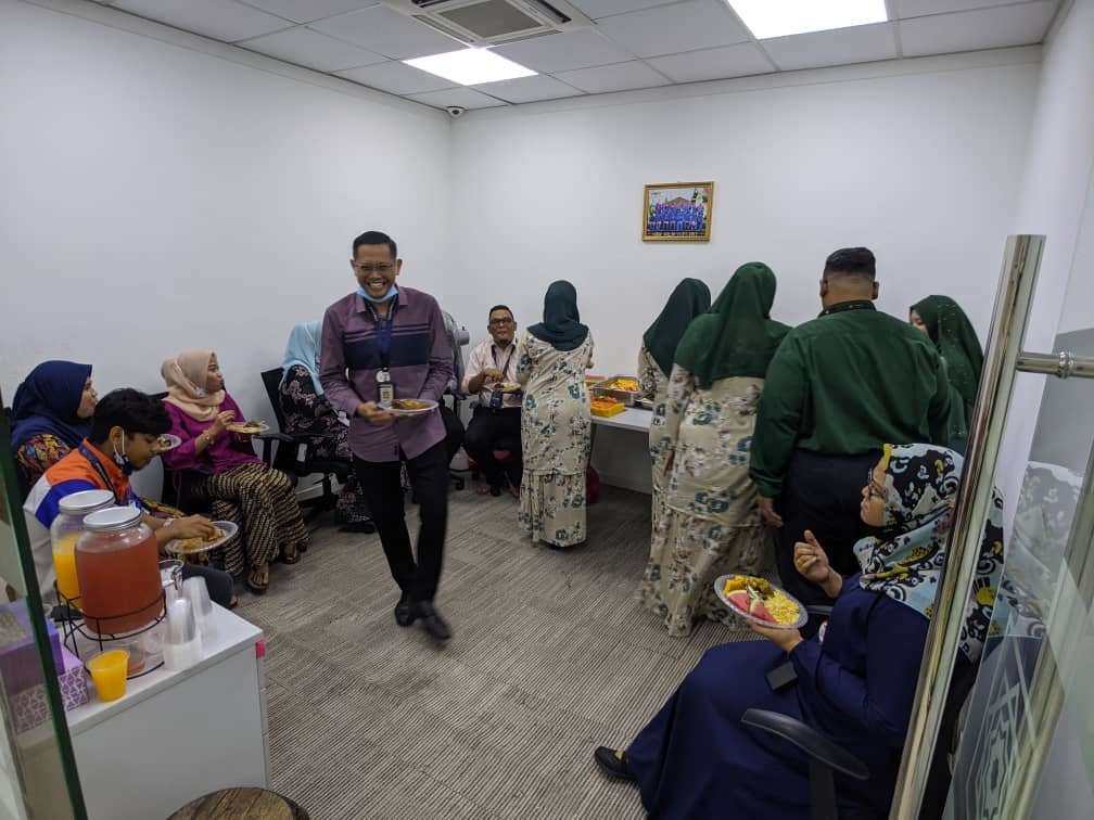 Beriani Teratai Terima Kasih Staff Bank Rakyat Menjamu Facebook