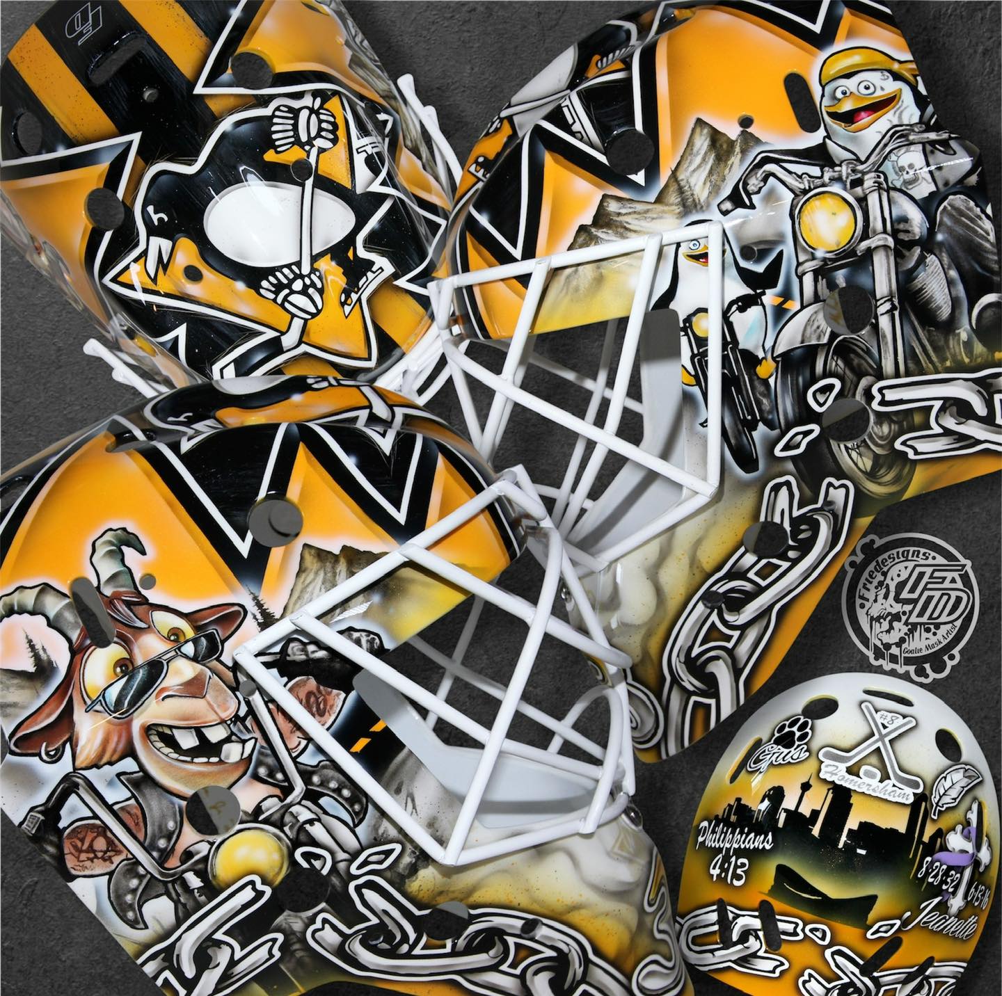 Friedesigns - Latest mask for Taylor Gauthier of the... | Facebook