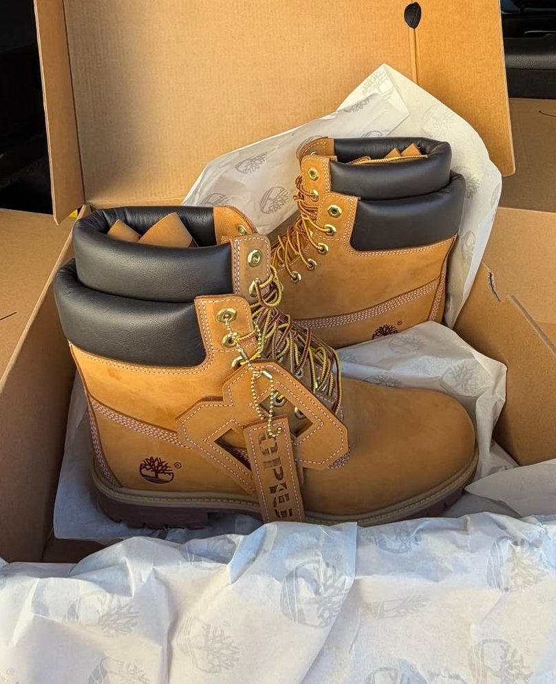 Opium x Timberland double cup boots first look