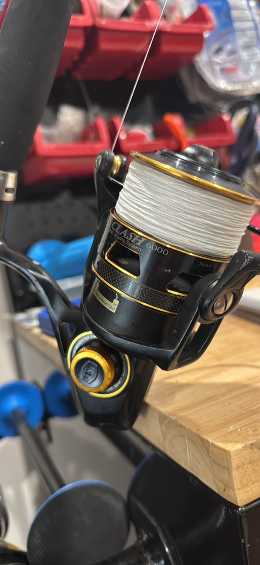 Penn reels clash 6000 with rods - Fishing Rod & Reel Combos - Davie ...