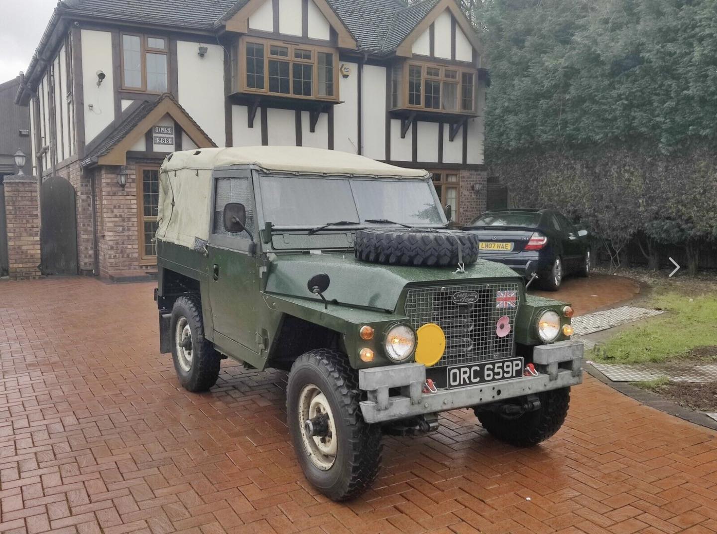 Tax - #Ad - 1975 LAND ROVER LIGHTWEIGHT SERIES 3 12 VOLT GS X-MILITARY ...
