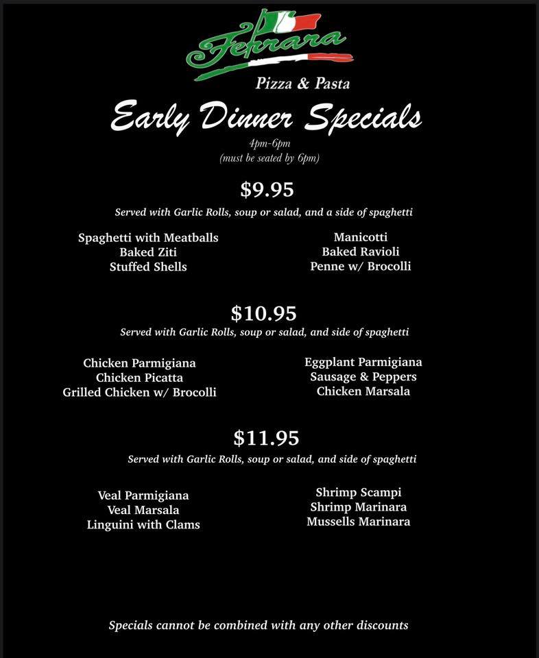 Ferrara Pizza & Pasta Lexington | Lexington SC