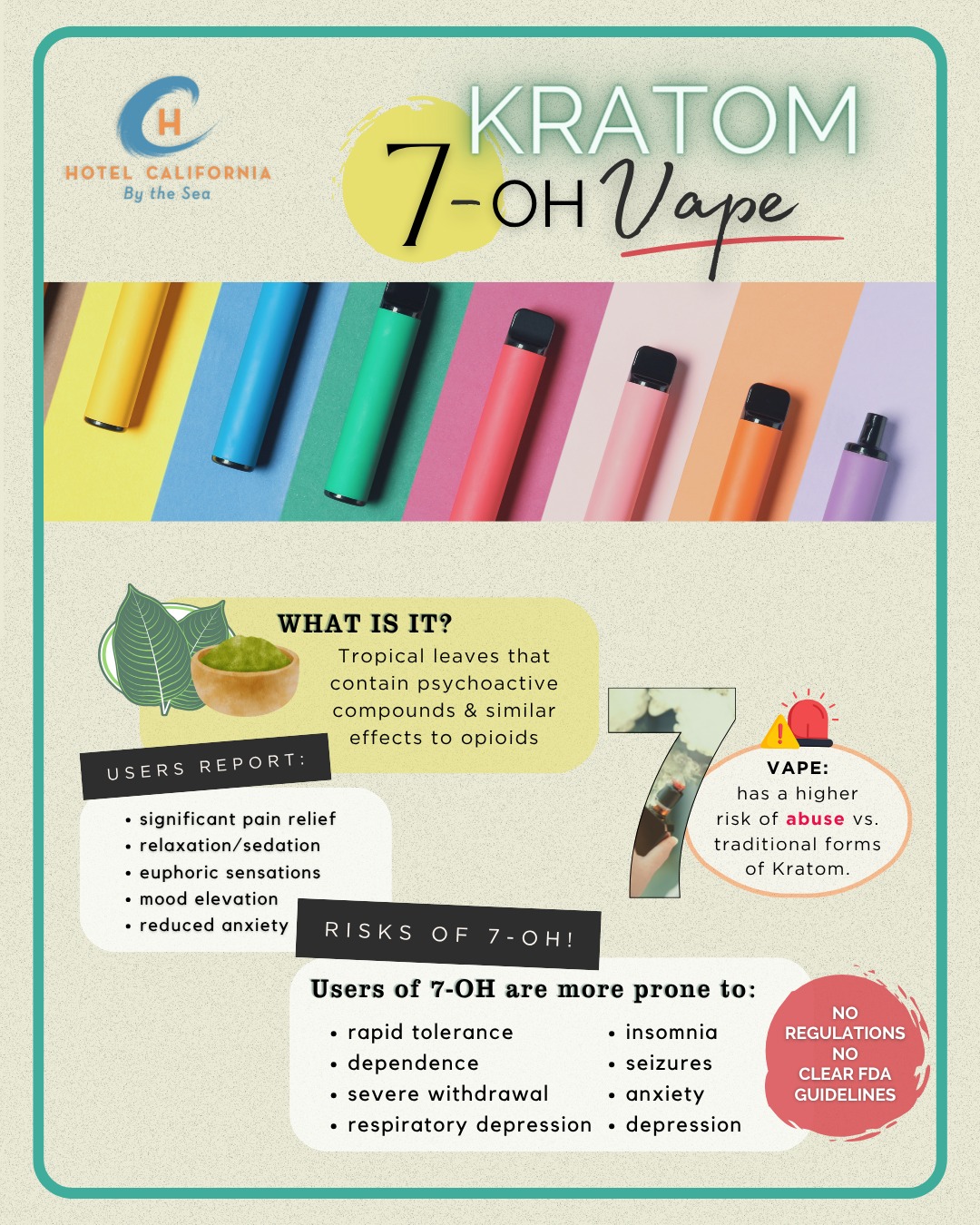 7 oh disposable vape Hotel California By The Sea FLAVORS:Strawberry Watermelon NO SHIP: GA Vape Cartridges | THC