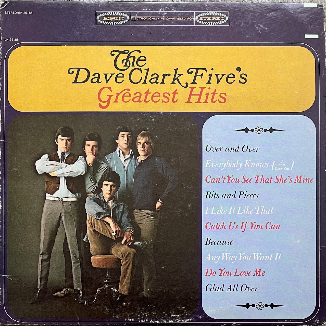 Dave Clark Five's 25 Thumping Great Hits vinyl review