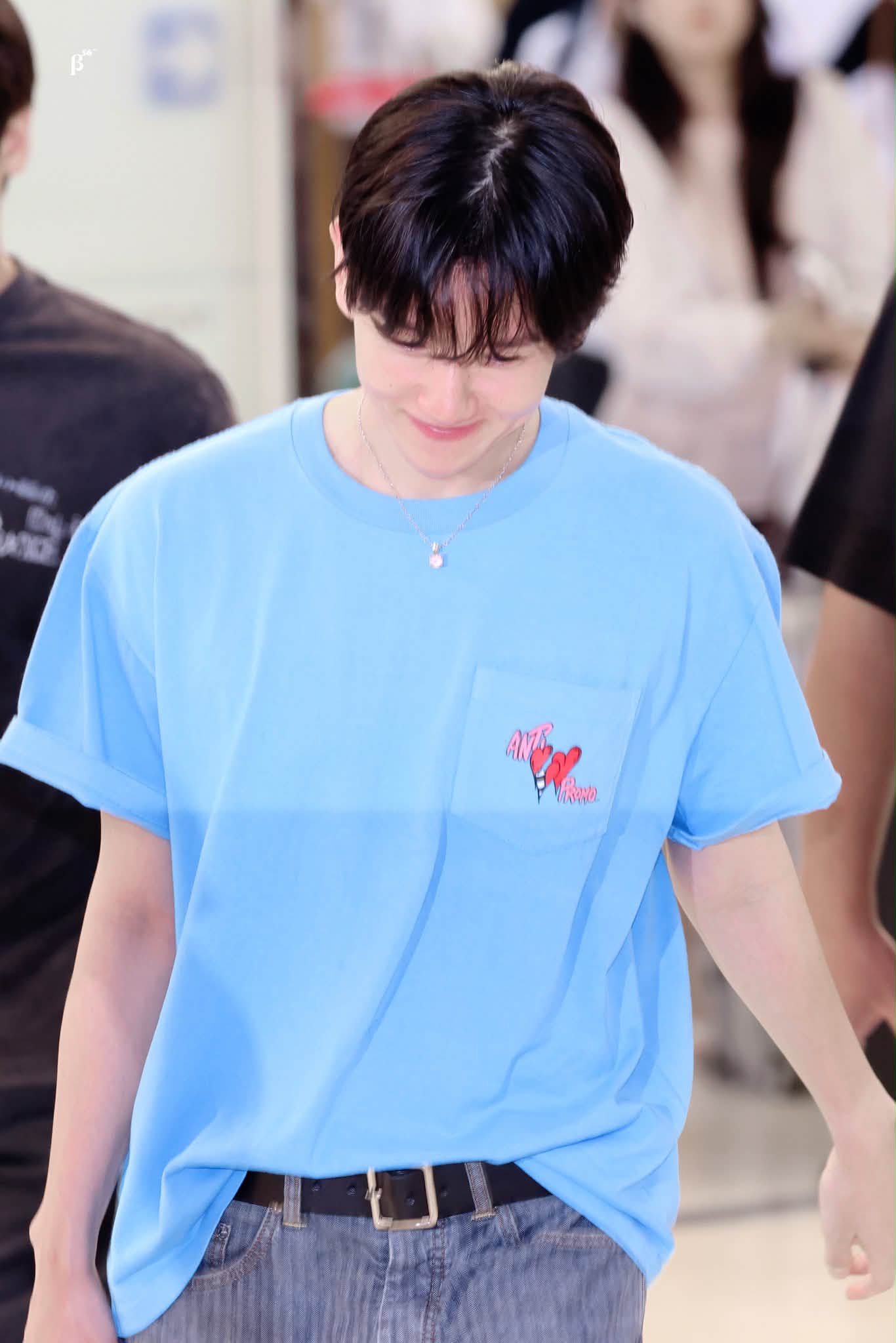 260913 Baekhyun safely arrived in S.Korea 💙 #백현 #BAEKHYUN
