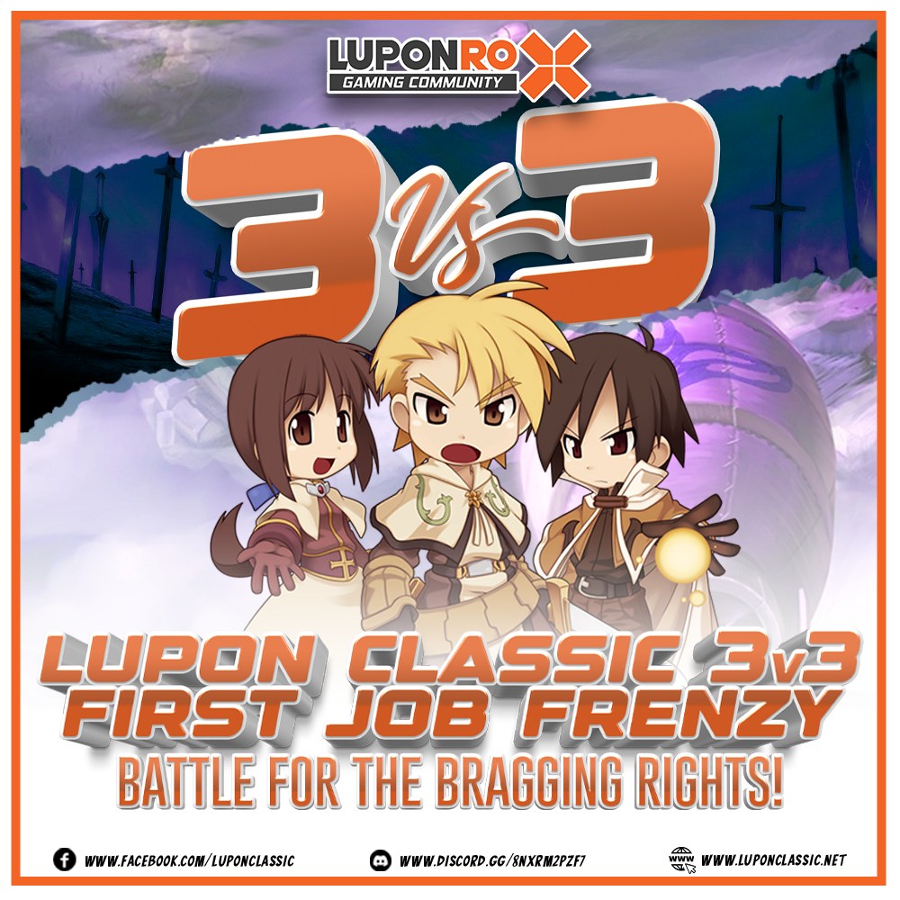 Lupon - 🏆 Get ready for the Ragnarok 3v3 First Job Frenzy on April 23 ...