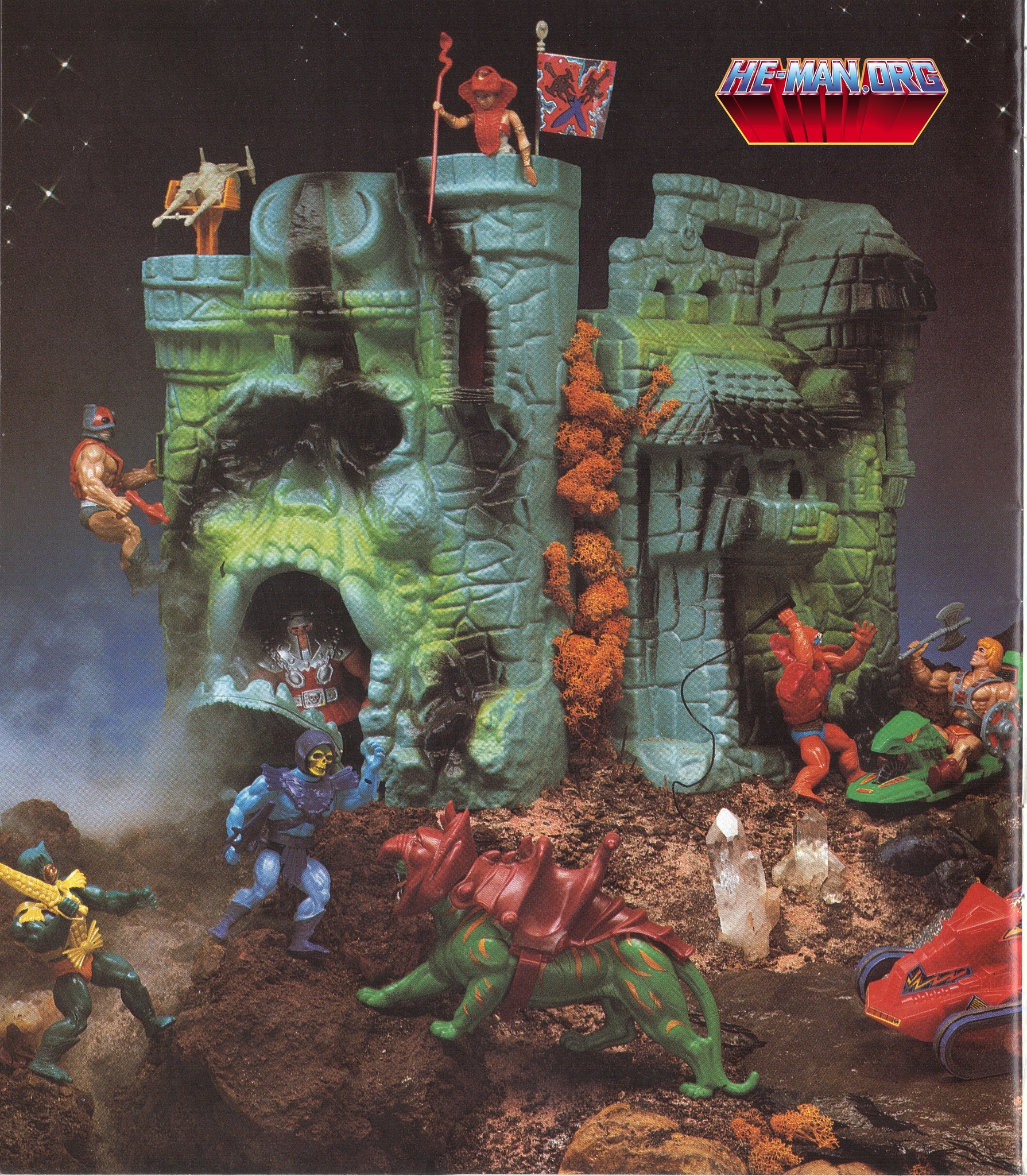 Battle - The mystery and power of Masters of the Universe. From a 1985 ...