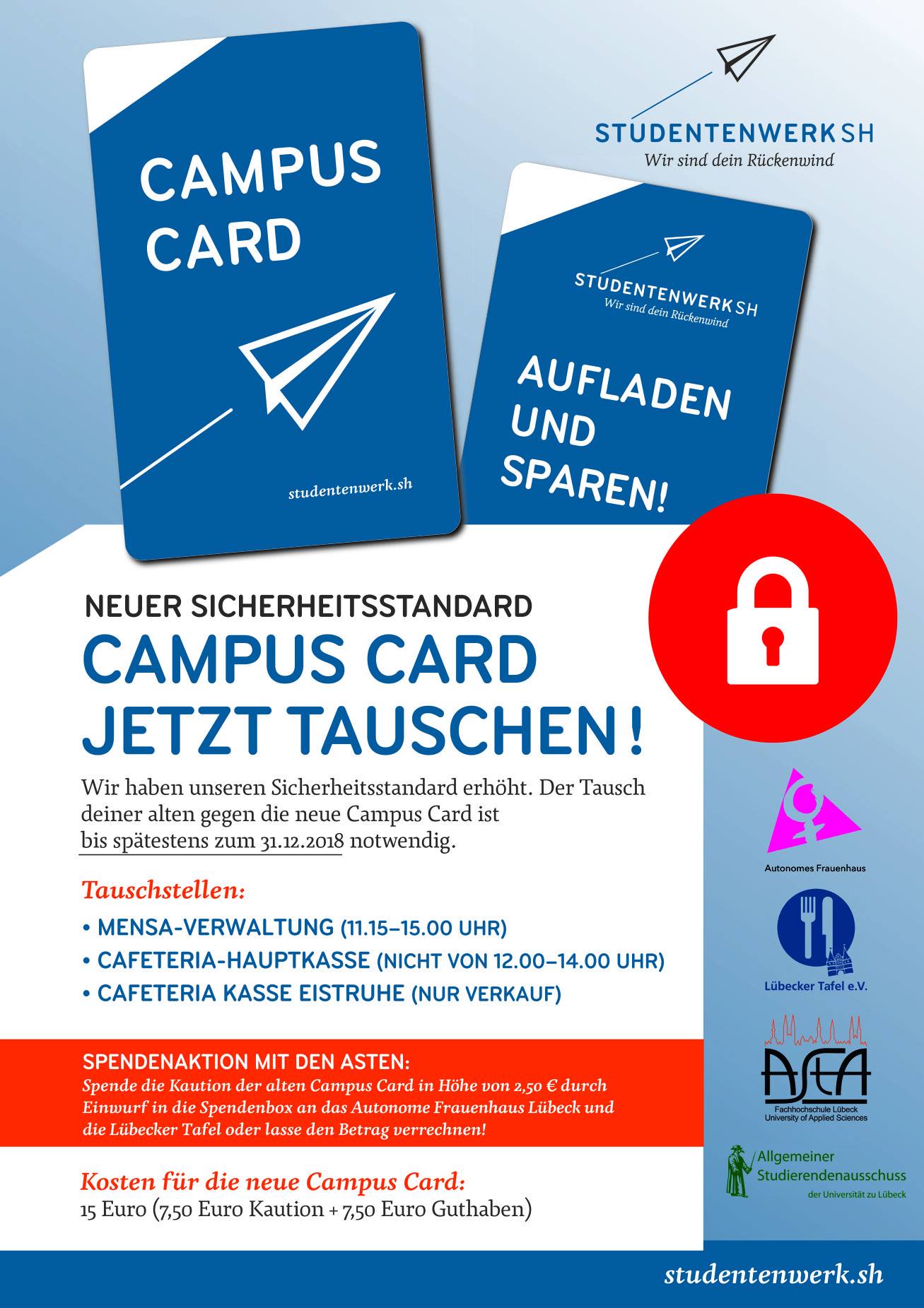Liebe Lubecker Wir Haben Die Studentenwerk Sh Feјsbuk