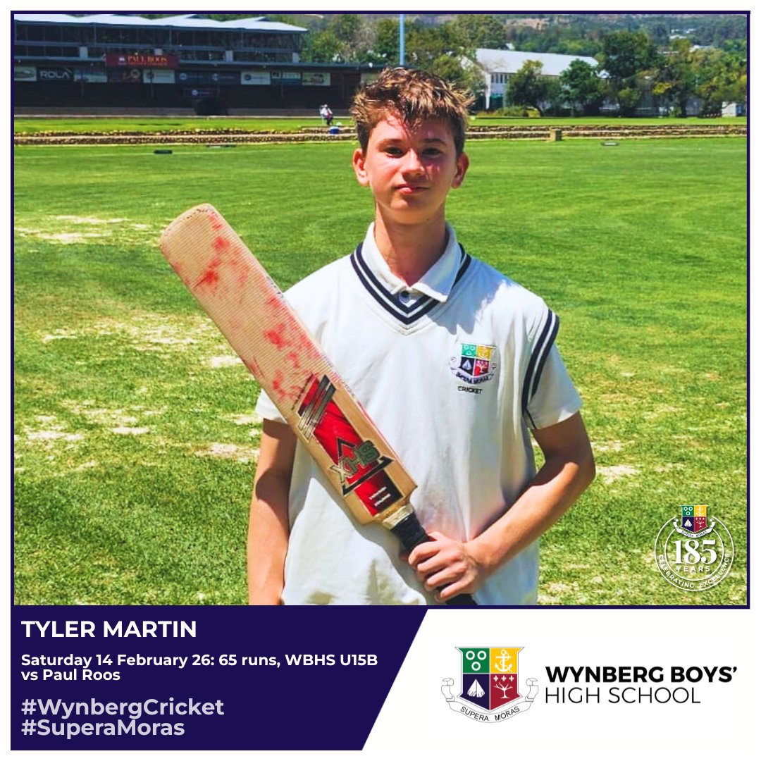 Wynberg Cricket - Great batting by #WynbergCricket's Tyler... | Facebook