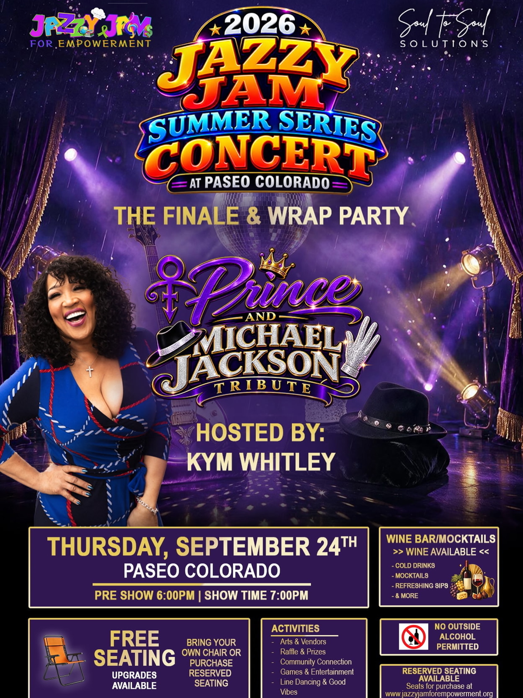 I'm so excited to be your host for the Jazzy Jam Summer Series