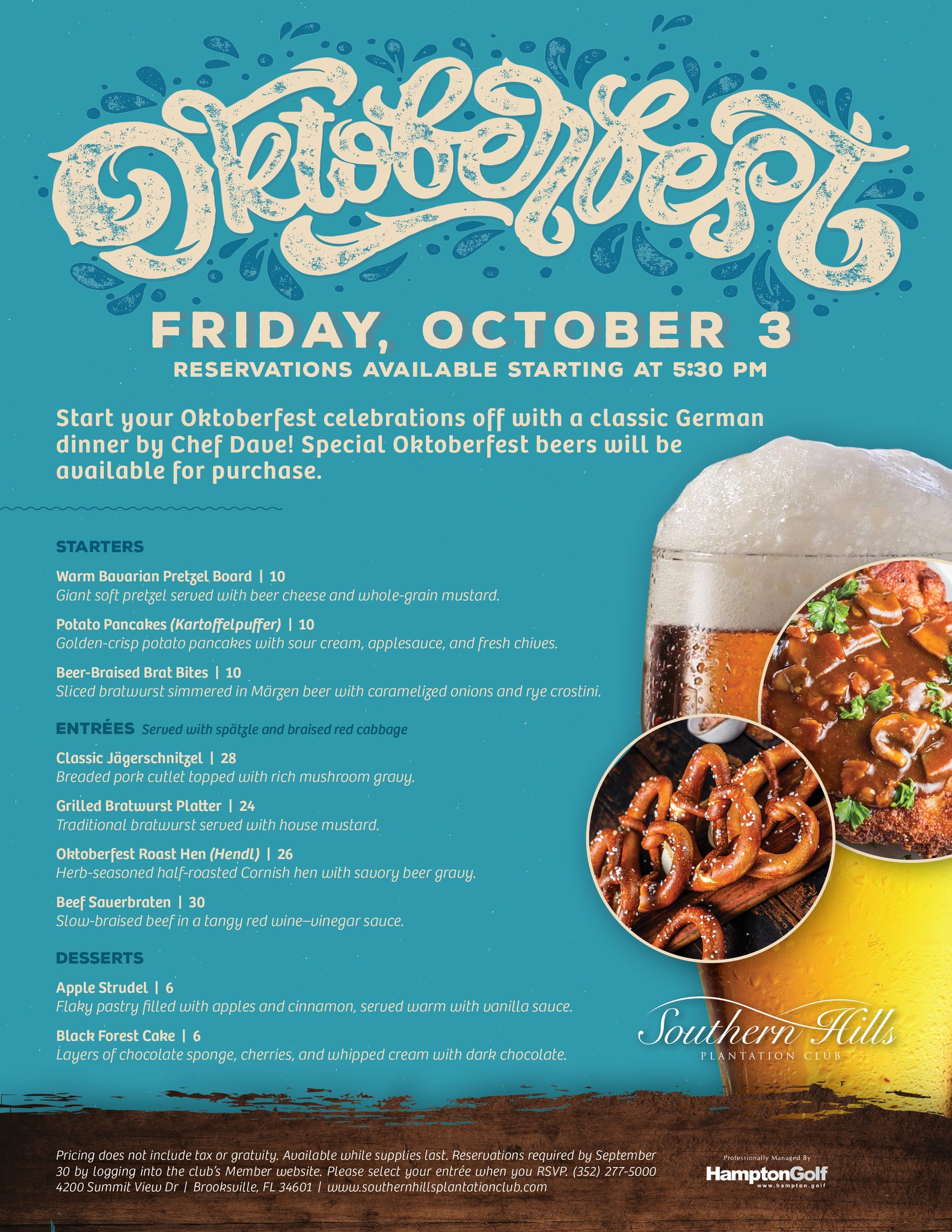 PROST? Start your Oktoberfest celebrations off with a classic 