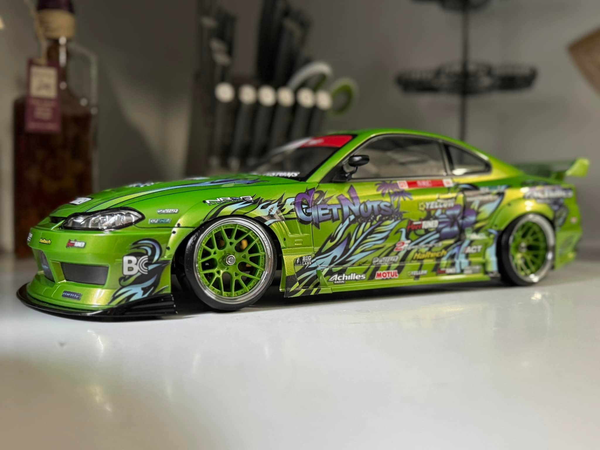 S15 body kit installed on DSD1 for track use
