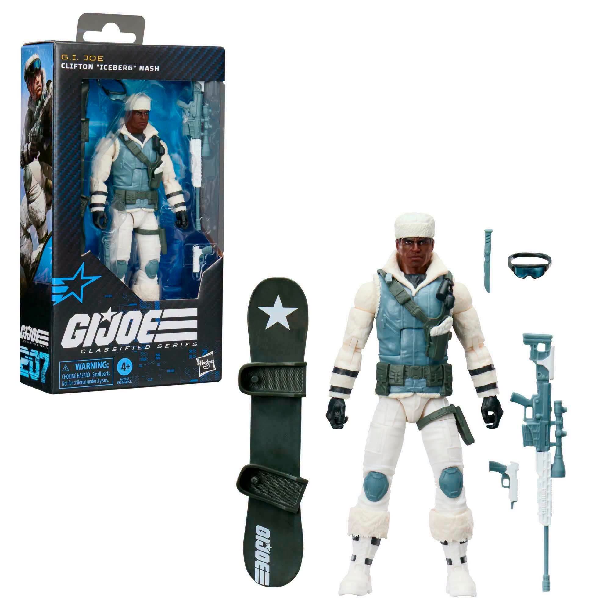 Hasbro G.I. Joe Classified early look at Axel 'Synapse' Soma