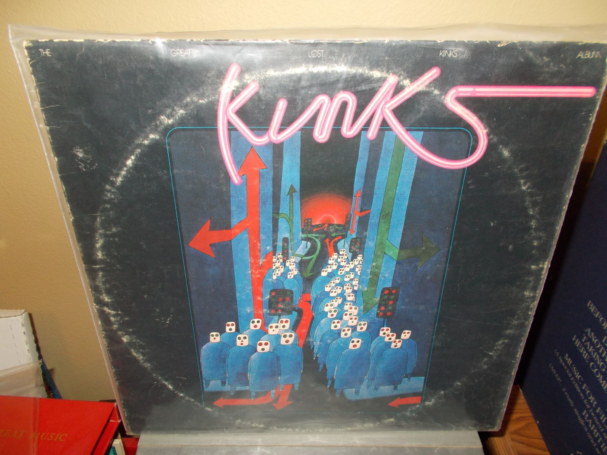 The Kinks' Great Lost Kinks album on vinyl