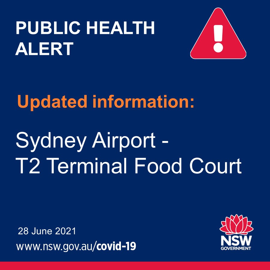 NSW Health - ⚠️UPDATED INFORMATION - SYDNEY AIRPORT T2... | Facebook
