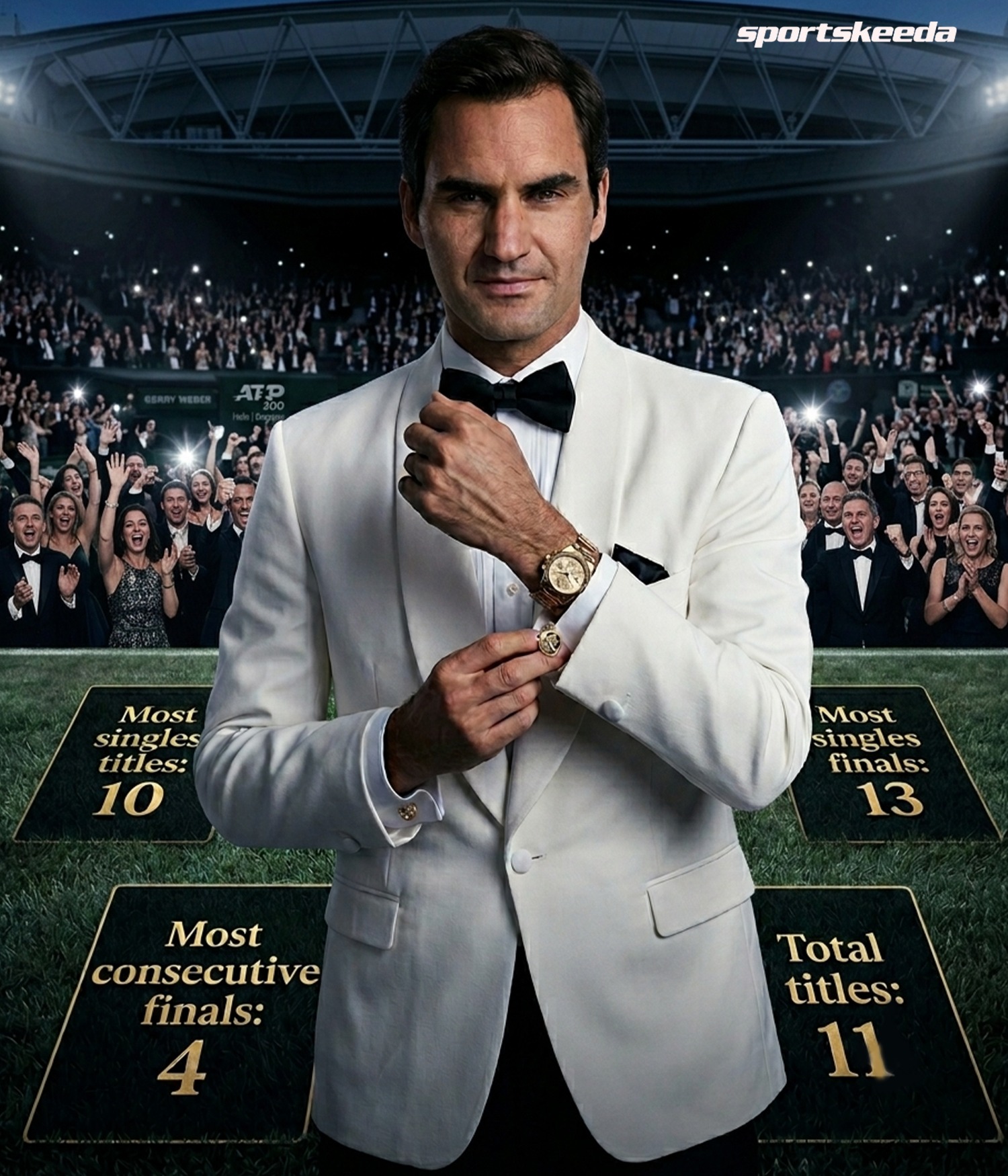 ROGER FEDERER: THE UNDISPUTED KING OF HALLE! 🌱🐐 The Swiss