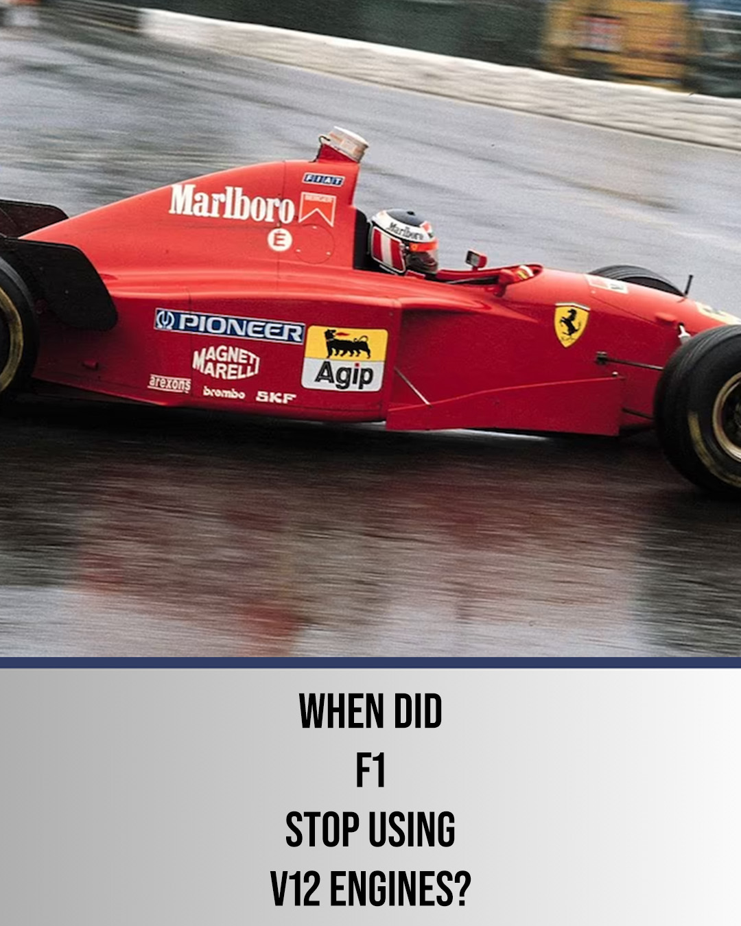 Formula - Formula 1 stopped using V12 engines after the 1995 season ...