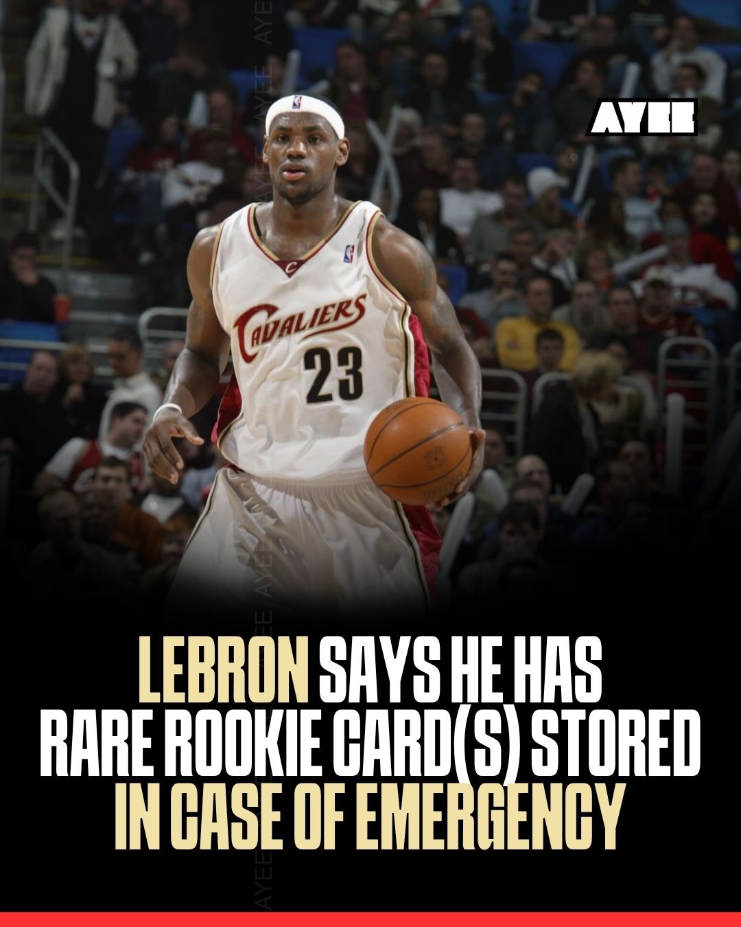 lebron james rookie card rare 2002 Rookie Review NBA Laser Cut #6 PGI 10 LeBron James says he has