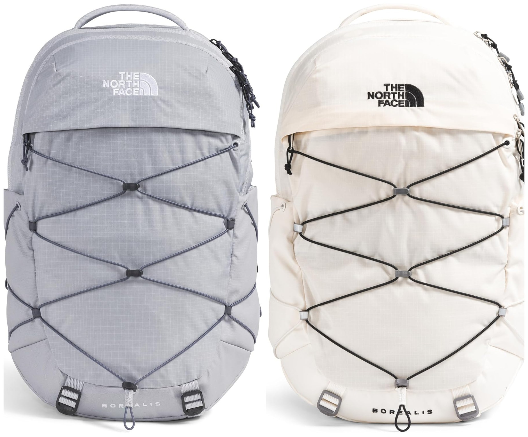compare womens north face backpacks The Women's Borealis Backpack Pink Moss Dark Heather/Gardenia White This pack is just as comfortable in the hallways as is during travel thanks to the FlexVent suspension The North Face Jester Backpack
