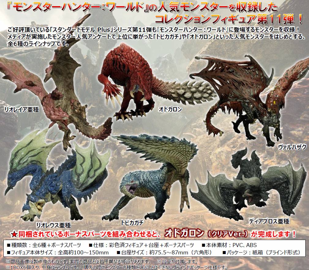 元氣殿堂 Genkihobby Com 玩具店 カプコンフィギュアビルダー モンスターハンター スタンダードモデル Plus Vol 11 預定發售日 18 8 Jpy5280 截訂日4月23 如已截訂可pm詢問 售價 Hkd380 日版 訂金 Hkd100 Order Code 店取pt 10
