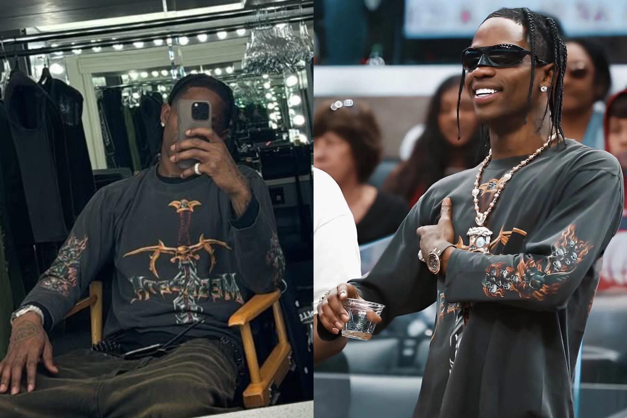 บัง - Travis Scott กับเสื้อ Megadeth งานไทยเก่า เฮียแกหยิบอะไรมา 