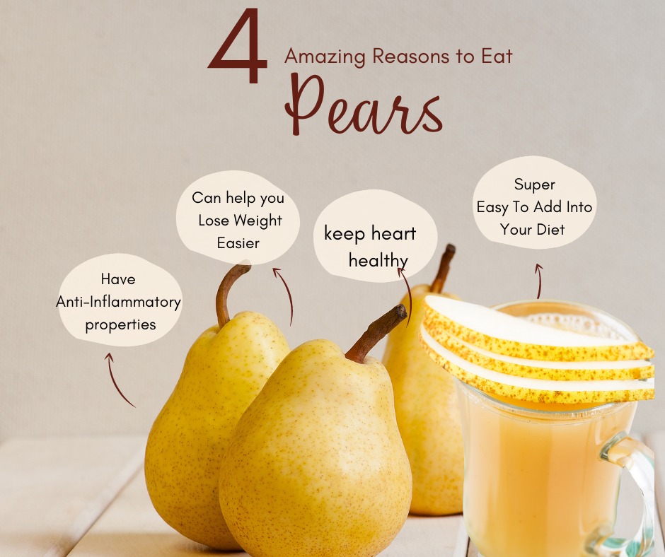 What kind of pears have tough skin and sweet taste?