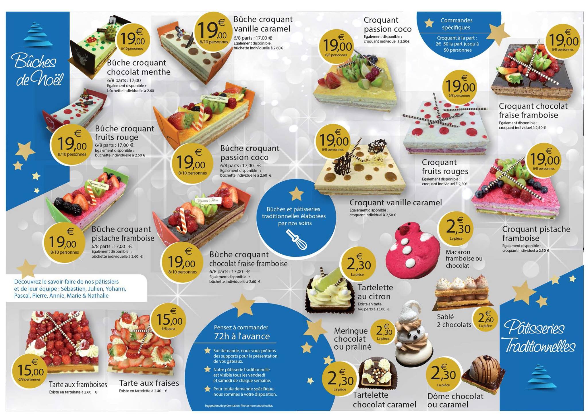 Catalogue Prix Gateau Anniversaire Leclerc Rayon Patisserie Leclerc