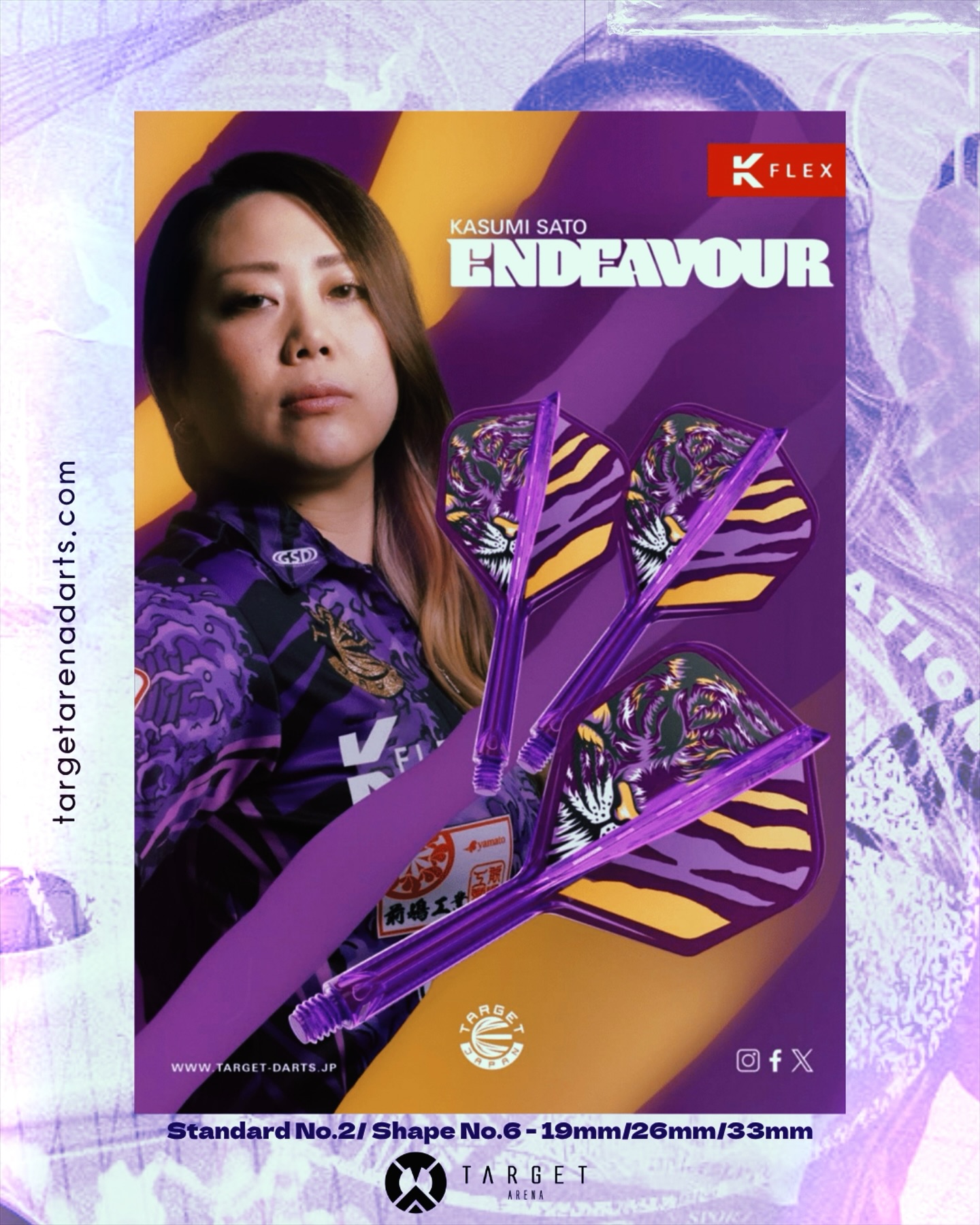 新作登場｜佐藤かす美ENDEAVOUR GEN3 & K-FLEX】 佐藤かす美（KASUMI 