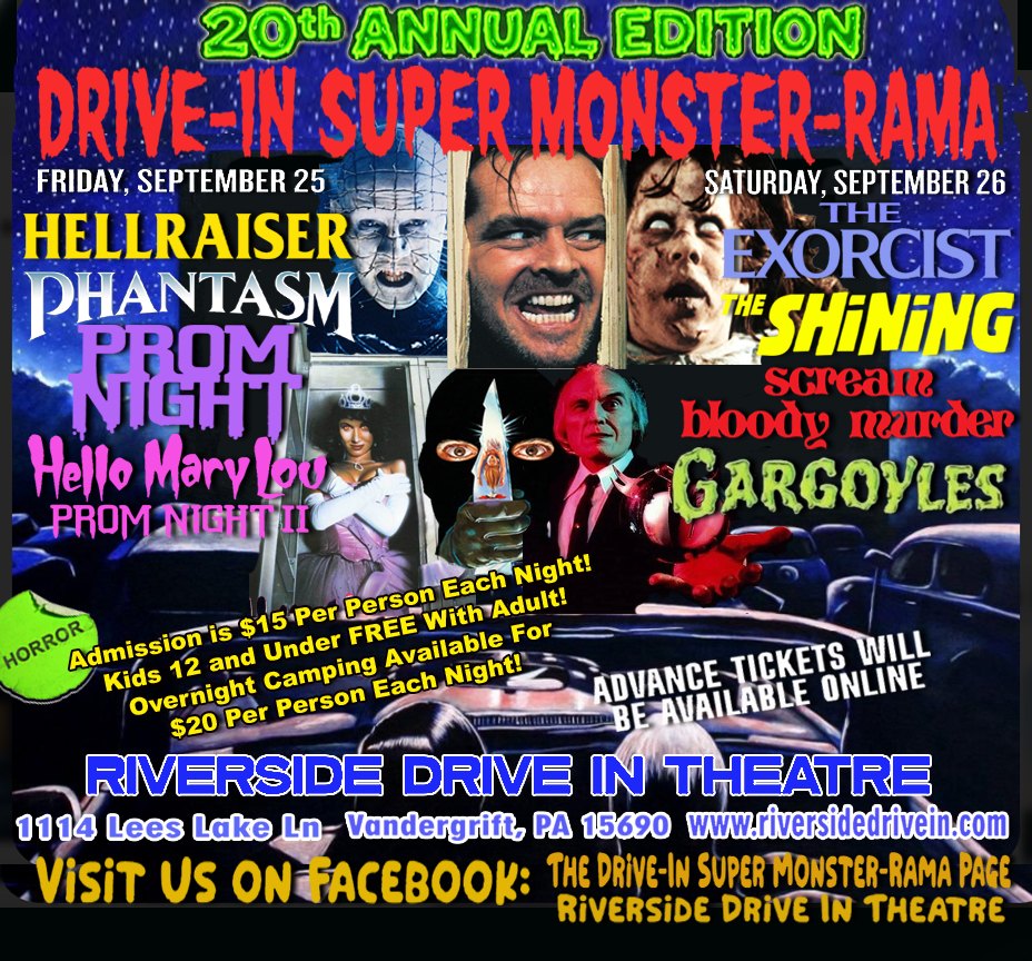 The Drive-In Super Monster-Rama Page