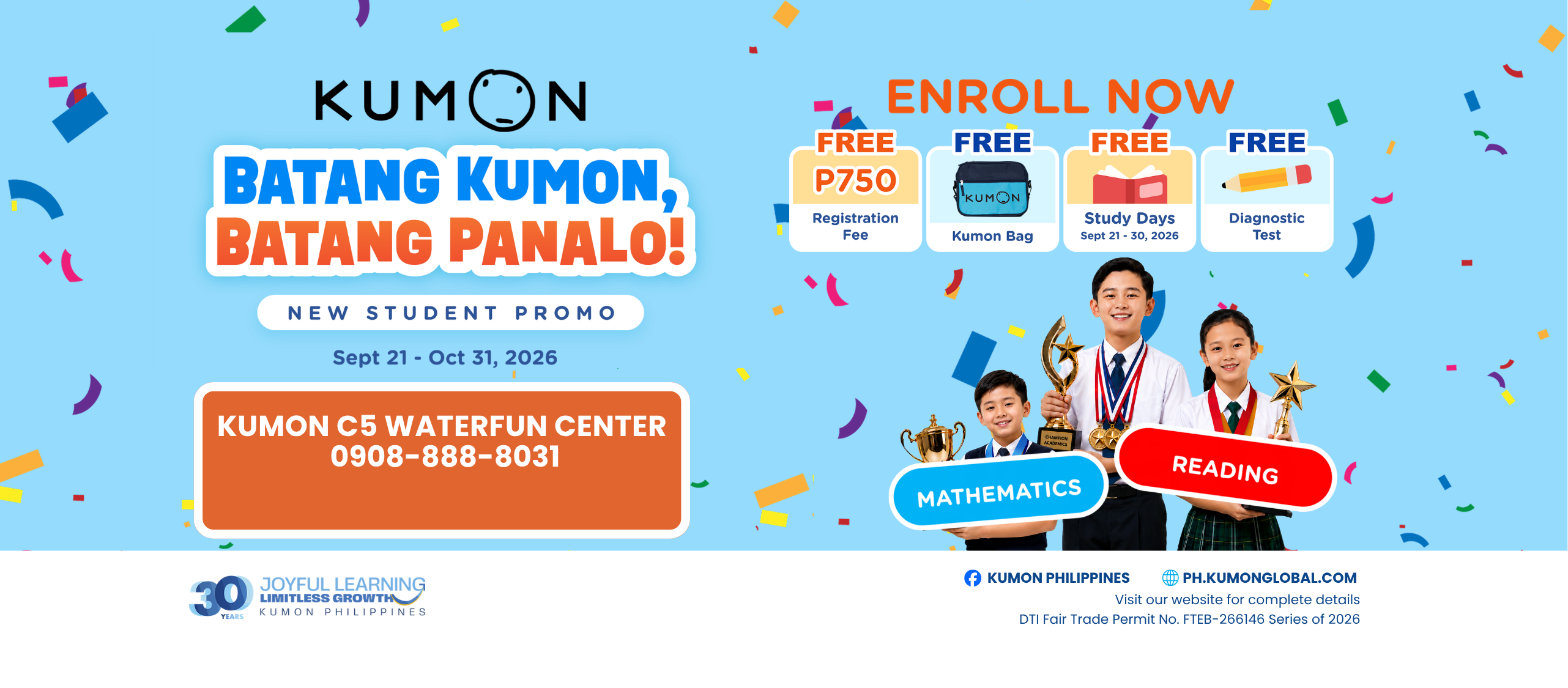 Kumon C5 Waterfun Center | Taguig