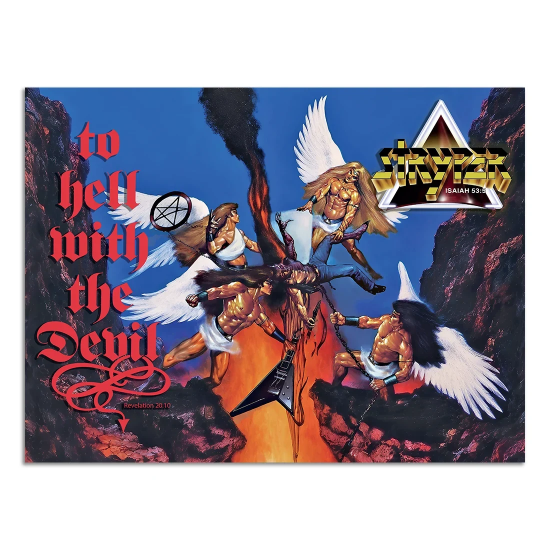 stryper's to hell with the devil album cover
