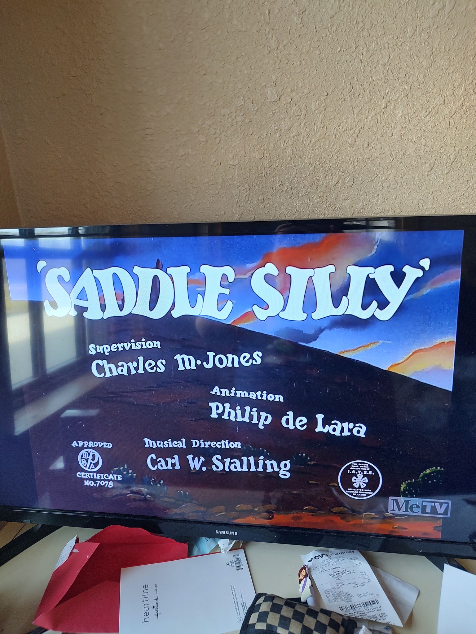 Saddle silly cartoon removed from tv