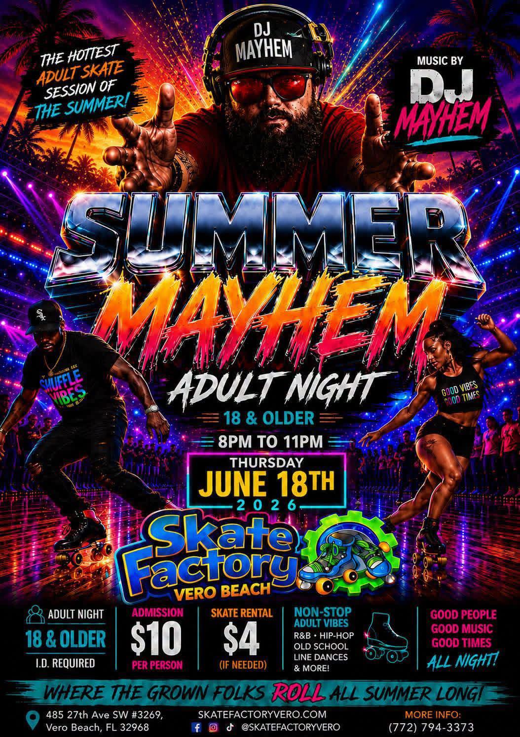✌️Adult night 18+ every Thursday night 🎧