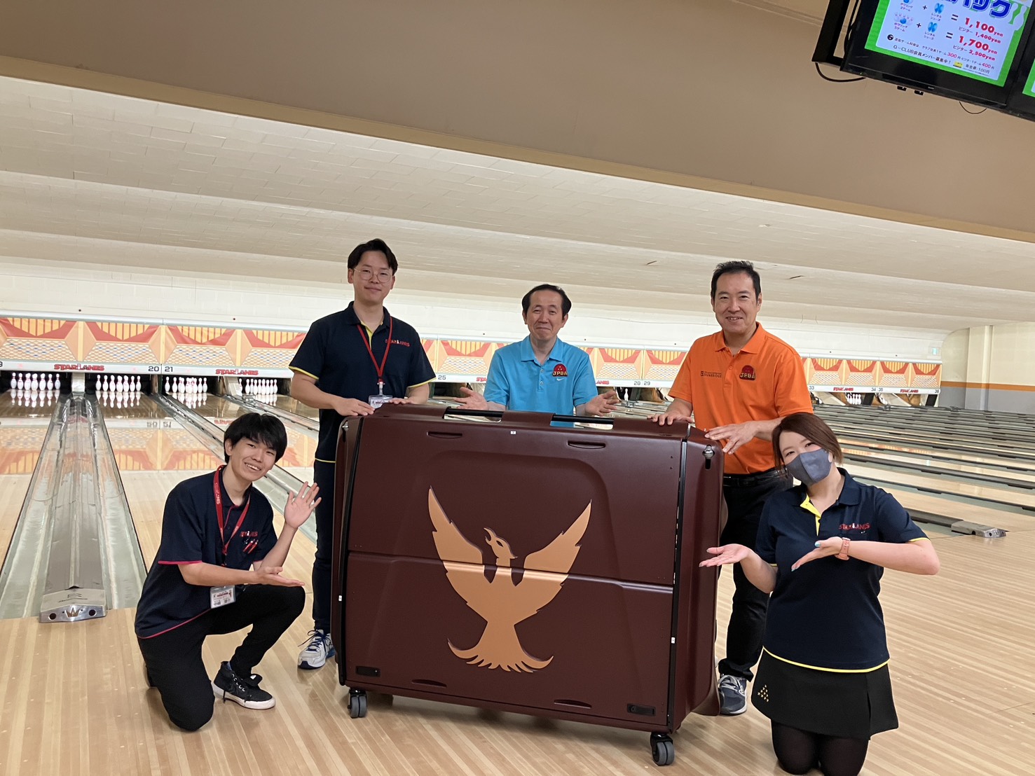 松田力也プロ 東大和グランドボウル所属 KG21-9 & KG21-1 着用サイズSS