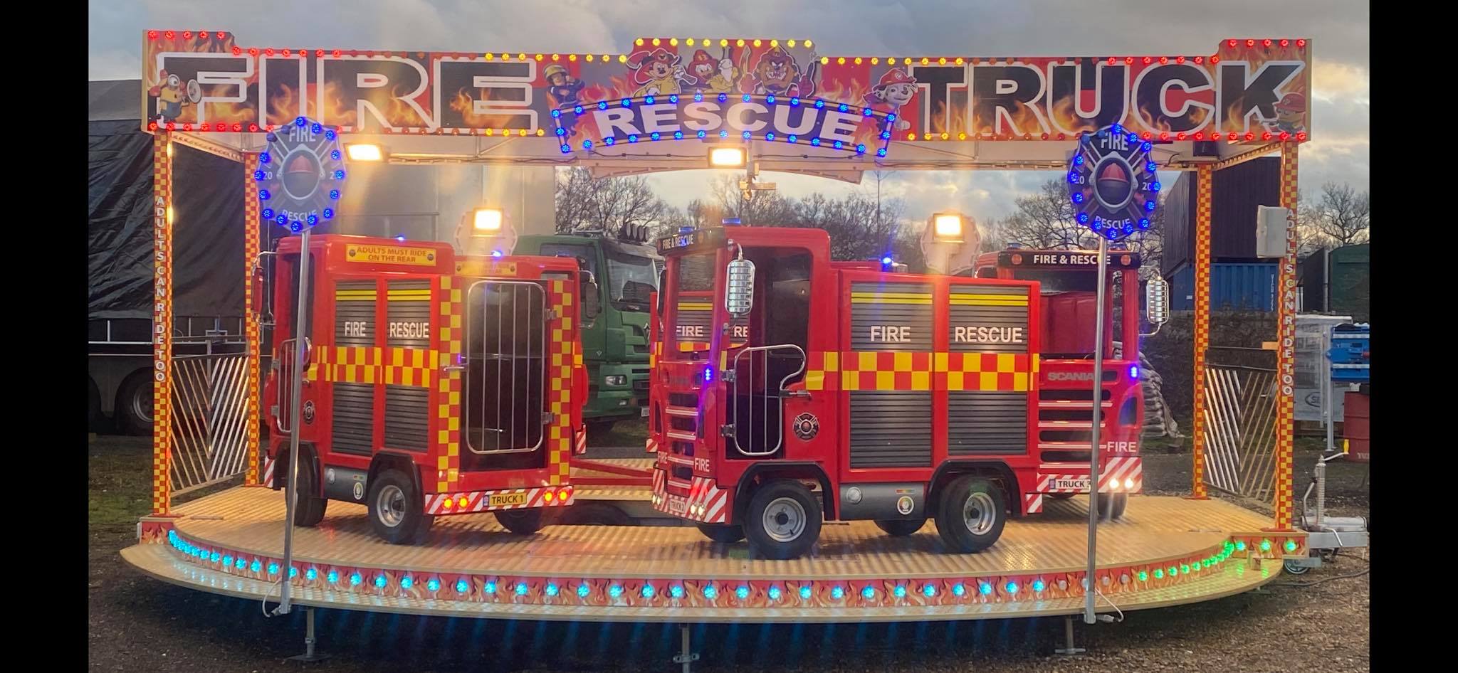 🔥🚒 New FIRE TRUCK... - PM Rides. Amusement ride manufacture | Facebook
